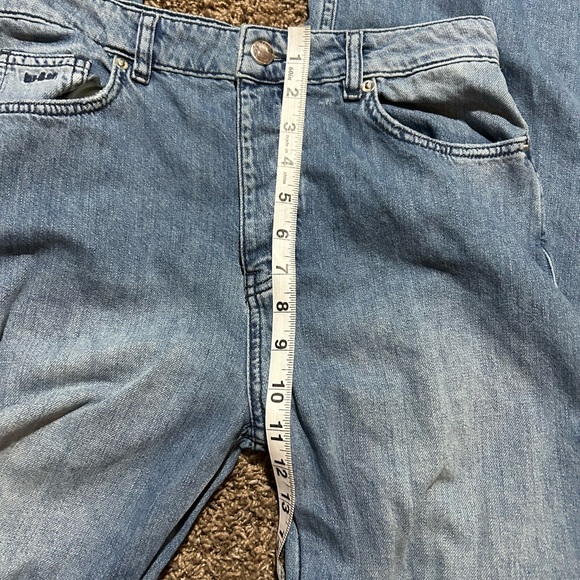 ba&sh Clifford Baggy Medium Wash Jeans Size 2 - Picture 11 of 13